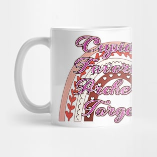 Cupid's Favorite Archery Target - Valentine's Day Mug